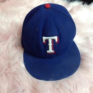 Texas Rangers Baseball Cap 6 5/8 Snapback New Era 59Fifty